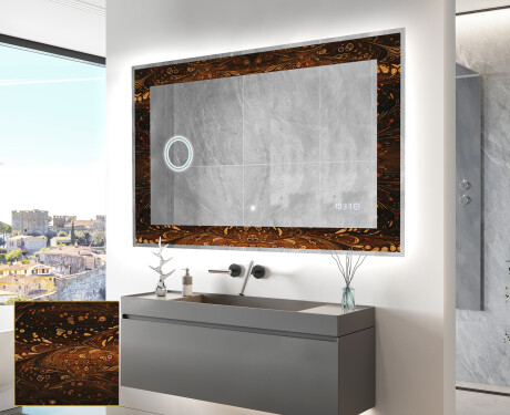 Dekorativno Ogledalo S Rasvjetom - Amber Shell