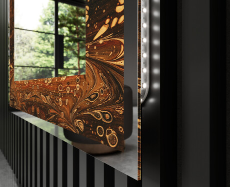 Dekorativno Ogledalo S Rasvjetom - Amber Shell #3