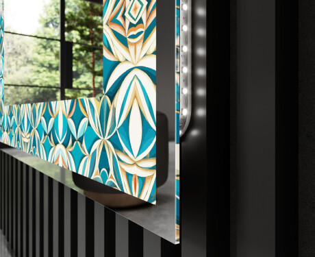 Dekorativno Ogledalo S Rasvjetom - Floral Elevations #3