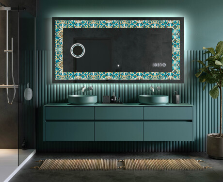 Dekorativno Ogledalo S Rasvjetom - Floral Elevations #5