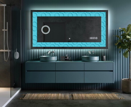 Dekorativno Ogledalo S Rasvjetom - Divergent Lines #5