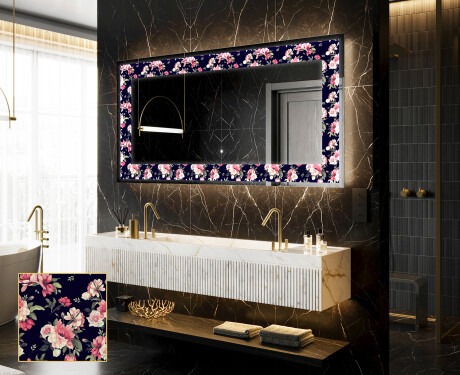 Dekorativno Ogledalo S Rasvjetom - Floral Layouts