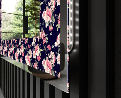 Dekorativno Ogledalo S Rasvjetom - Floral Layouts #3