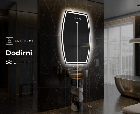 Ukrasna ogledala LED za zid M223 #8