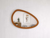 Asimetrično ogledalo s ukrasnim MDF okvirom L304 #2