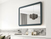 Zaobljeno ogledalo s MDF okvirom L299