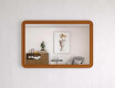 Zaobljeno ogledalo s MDF okvirom L299 #2