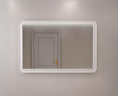 Zaobljeno ogledalo s MDF okvirom L299 #5
