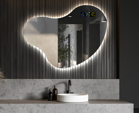 Zidno dekorativna ogledala sa svjetlom LED N2210 #6
