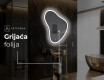 Zidno dekorativna ogledala sa svjetlom LED V222 #9