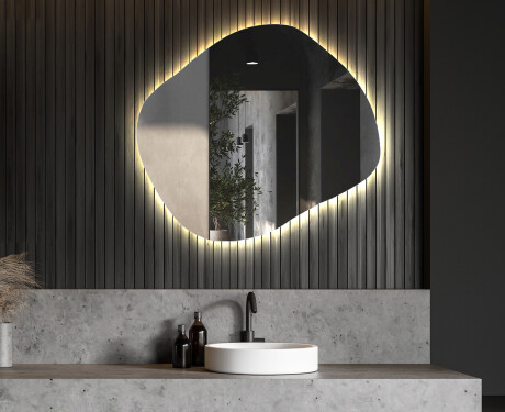 Zidno dekorativna ogledala sa svjetlom LED L158 #6