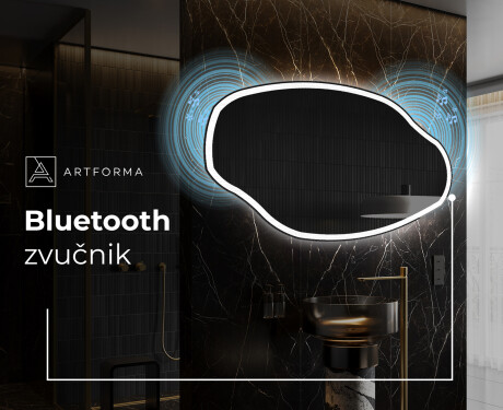 Zidno dekorativna ogledala sa svjetlom LED O222 #5