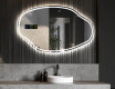 Zidno dekorativna ogledala sa svjetlom LED O223 #6