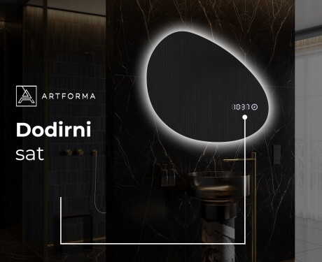 Nepravilna dekorativna ogledalo za zid H221 #8