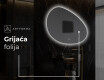 Nepravilna dekorativna ogledalo za zid H221 #9