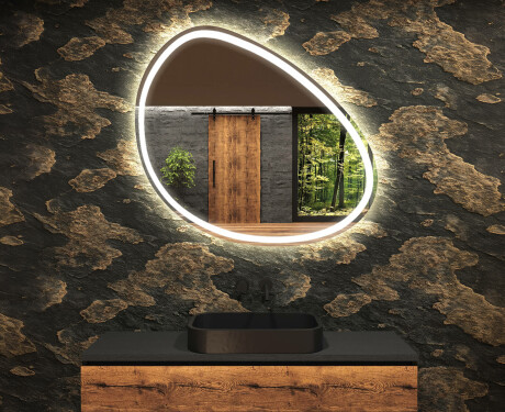 Ukrasna ogledala LED za zid H222