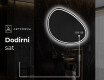Nepravilna dekorativna ogledalo za zid H223 #8