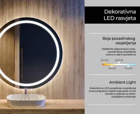 Ogledalo s LED rasvjetom L33 #4