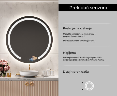 Ogledalo s LED rasvjetom L96 #6