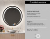 Ogledalo s LED rasvjetom L98 #6