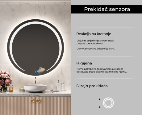 Ogledalo s LED rasvjetom L98 #6
