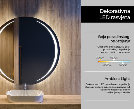 Ogledalo s LED rasvjetom L99 #4