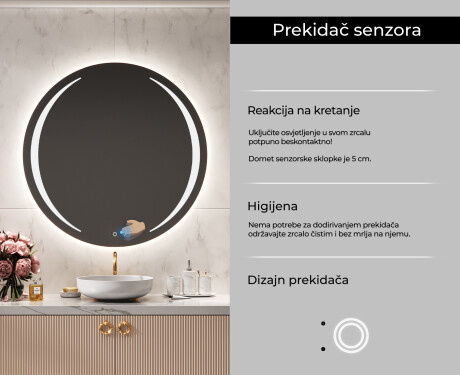 Ogledalo s LED rasvjetom L99 #6