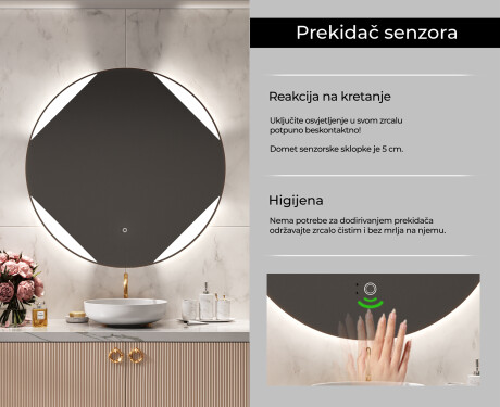 Ogledalo s LED rasvjetom L114 #6
