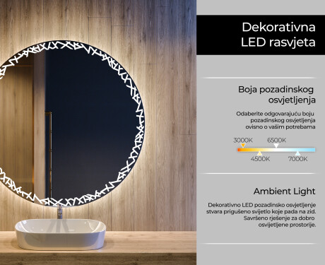 Ogledalo s LED rasvjetom L115 #4