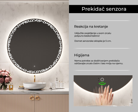 Ogledalo s LED rasvjetom L115 #6