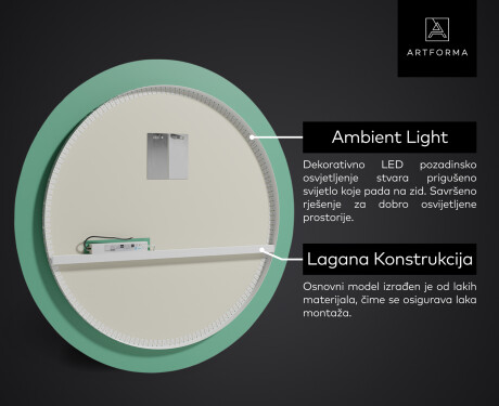 Ogledalo s LED rasvjetom L116 #3