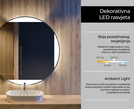 Ogledalo s LED rasvjetom L116 #4