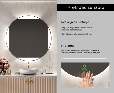 Ogledalo s LED rasvjetom L116 #6