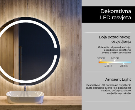 Ogledalo s LED rasvjetom L118 #4