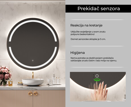 Ogledalo s LED rasvjetom L118 #6
