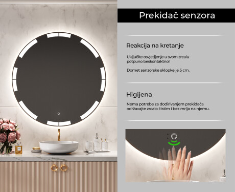 Ogledalo s LED rasvjetom L120 #6