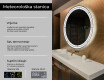 Ogledalo s LED rasvjetom L122 #2