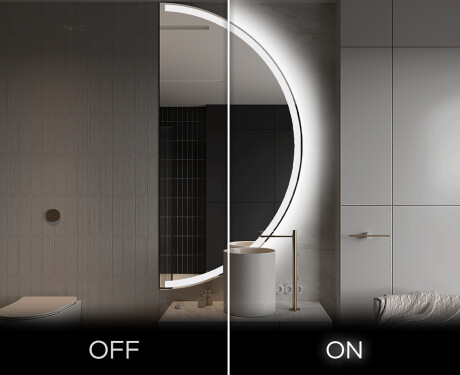 Zidno dekorativna ogledala sa svjetlom LED Y222 #3