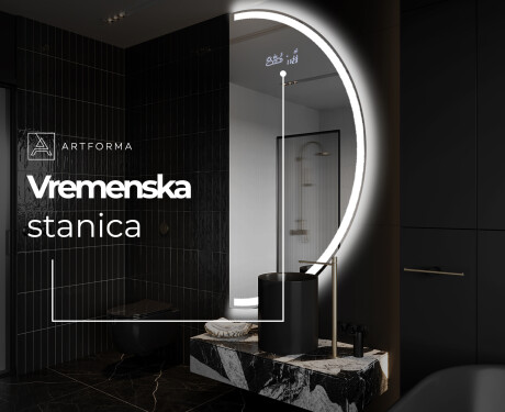 Zidno dekorativna ogledala sa svjetlom LED Y222 #6