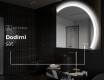 Zidno dekorativna ogledala sa svjetlom LED Y222 #9