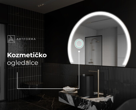Zidno dekorativna ogledala sa svjetlom LED Y222 #6