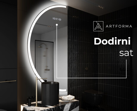 Zidno dekorativna ogledala sa svjetlom LED D222 #7