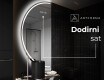 Zidno dekorativna ogledala sa svjetlom LED D223 #7
