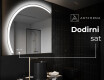 Zidno dekorativna ogledala sa svjetlom LED X222 #7