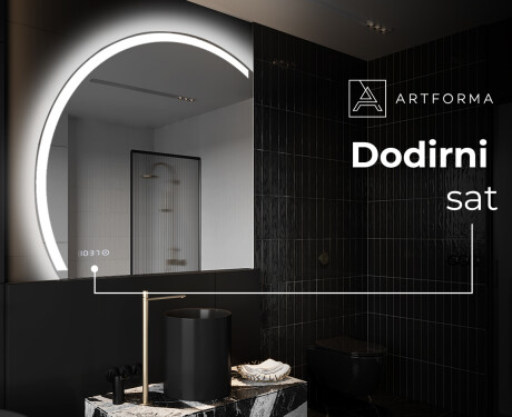 Zidno dekorativna ogledala sa svjetlom LED X222 #7
