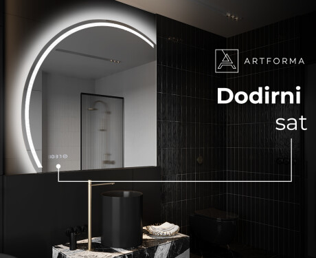 Zidno dekorativna ogledala sa svjetlom LED X223 #7