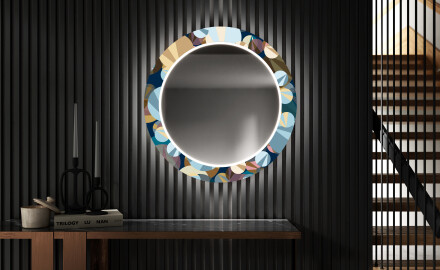 Okruglo Ukrasno Zrcalo S LED Pozadinskim Osvjetljenjem Za Predvorje - Ball