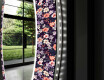 Okruglo Ukrasno Zrcalo S LED Osvjetljenjem Za Kupaonicu - Elegant Flowers #11