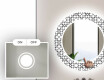 Okruglo Ukrasno Zrcalo S LED Osvjetljenjem Za Kupaonicu - Industrial #4