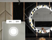Ukrasno Zrcalo S LED Osvjetljenjem Za Blagovaonicu - Geometric Patterns #4